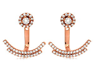 Anchor Diamond Earrings