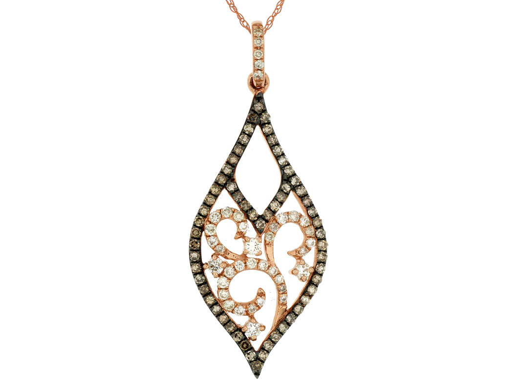 MOCHA DIAMOND PENDANT