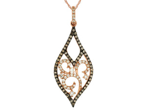MOCHA DIAMOND PENDANT