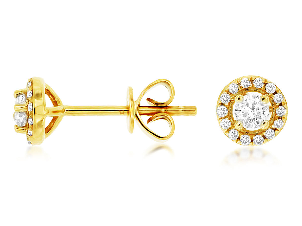 Diamond Stud Earrings