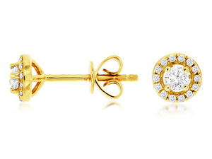 Diamond Stud Earrings