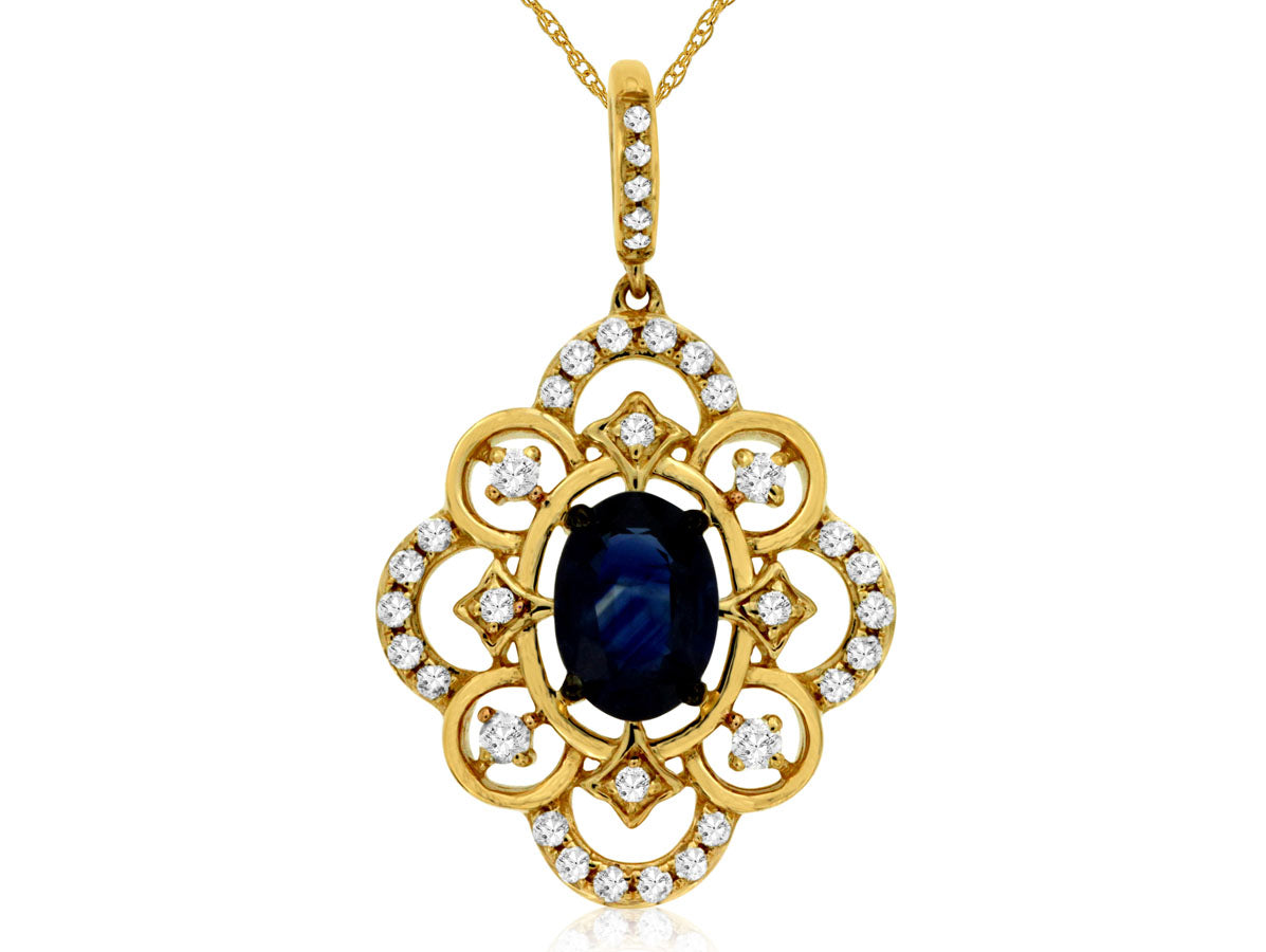 Sapphire Pendant