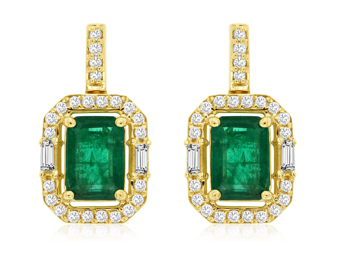 Emerald Earrings