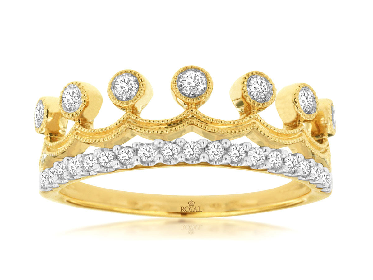 Crown Princess Diamond Ring