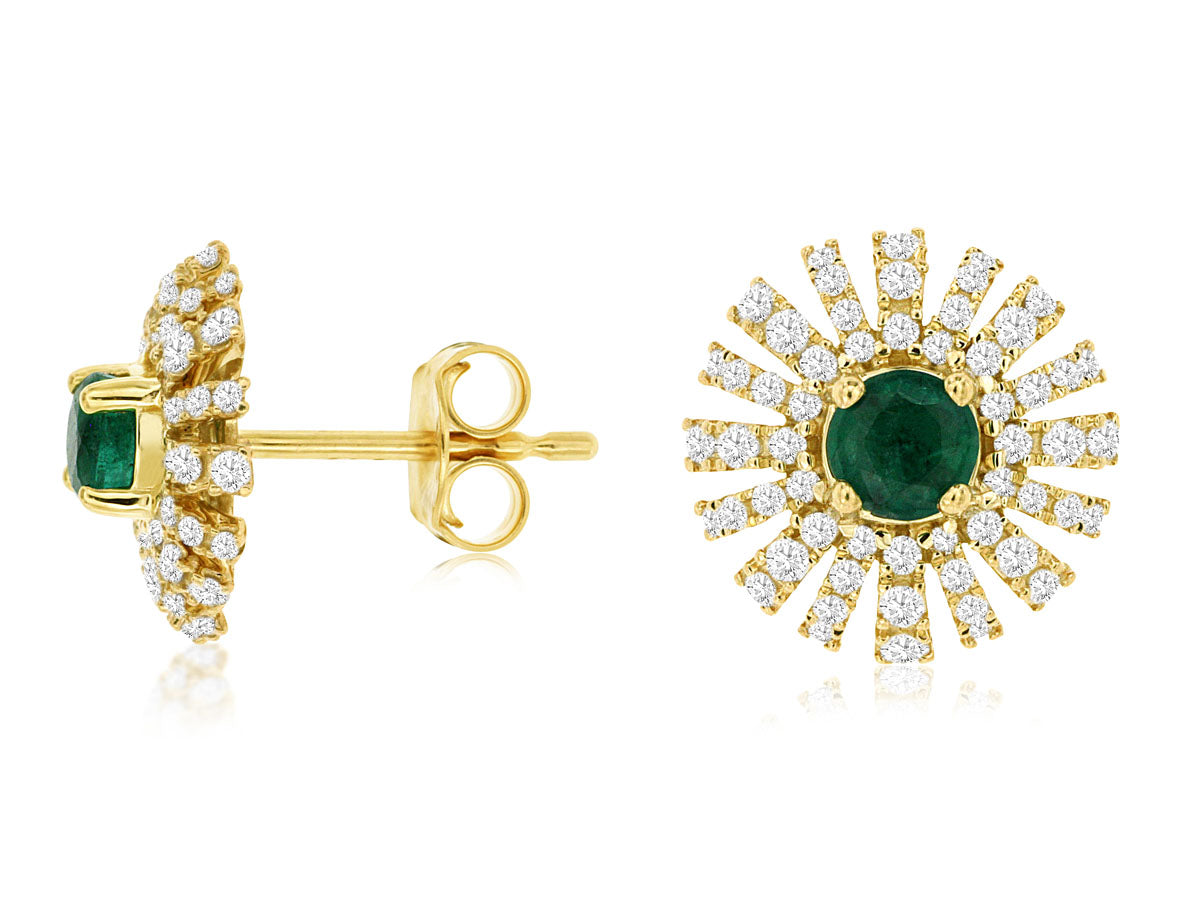 Emerald Earrings