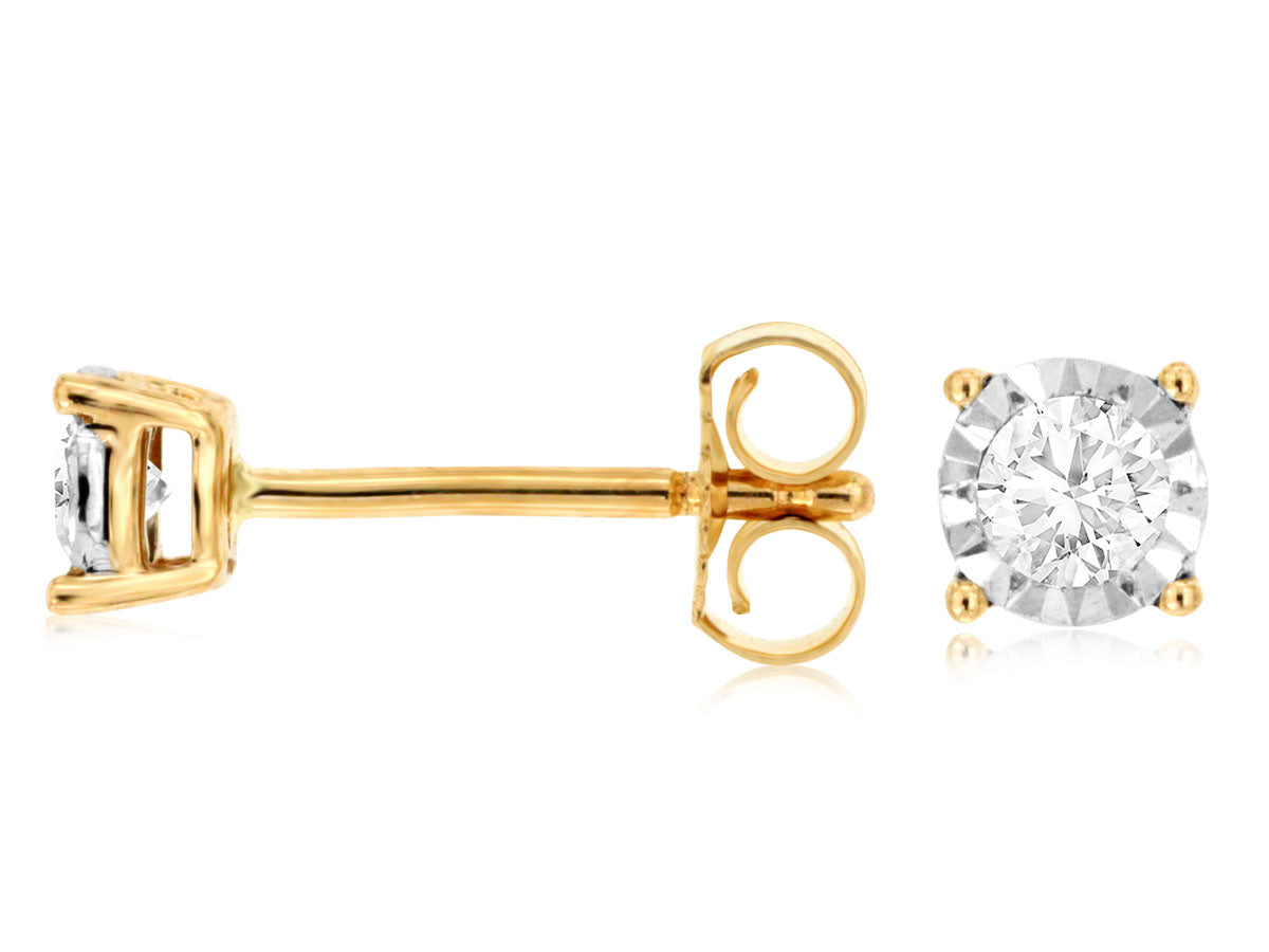 Diamond Stud Earrings