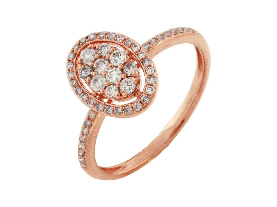 Rose Gold Diamond Ring