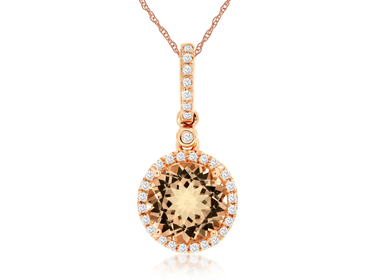 Morganite Pendant