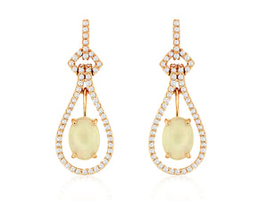 Opal Earrings