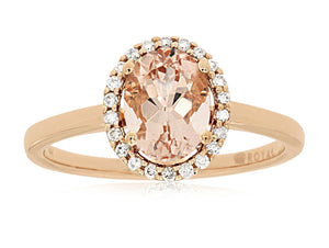 Morganite Ring