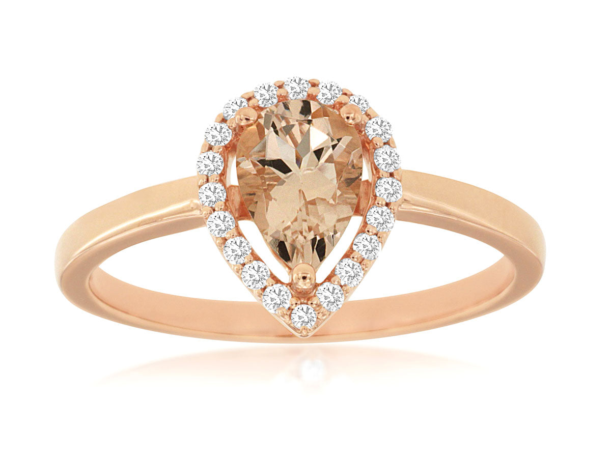 Morganite Ring