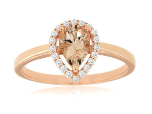 Morganite Ring