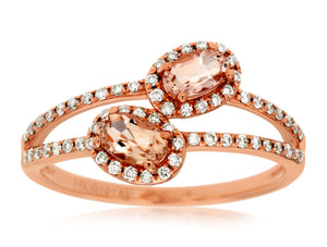 Morganite Ring