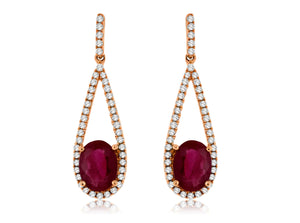 Ruby Earrings