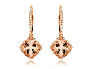 Morganite Earrings