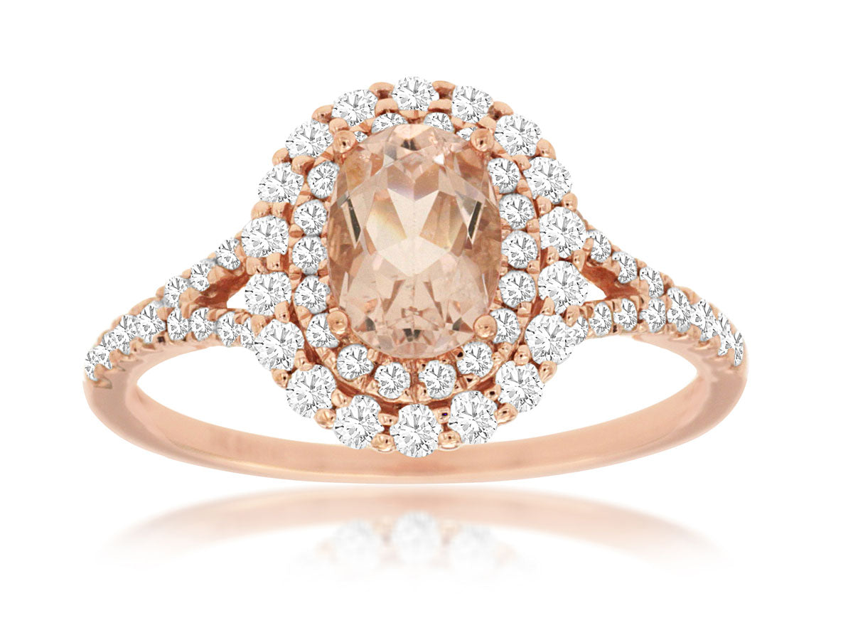 Morganite Ring