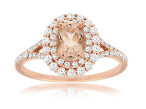 Morganite Ring