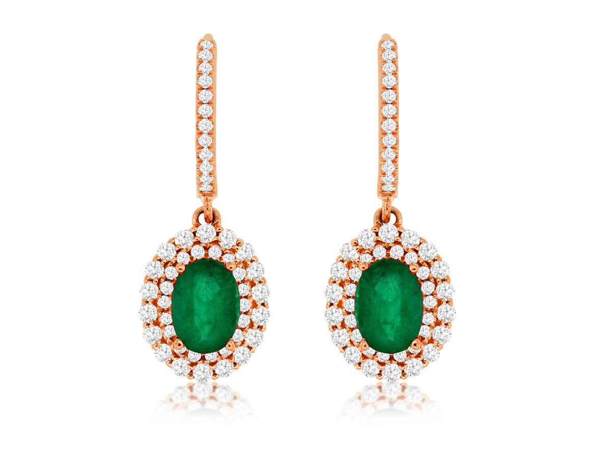 Emerald Earrings