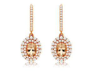 Morganite Earrings