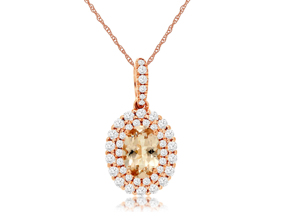Morganite Pendant