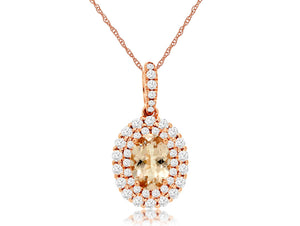 Morganite Pendant