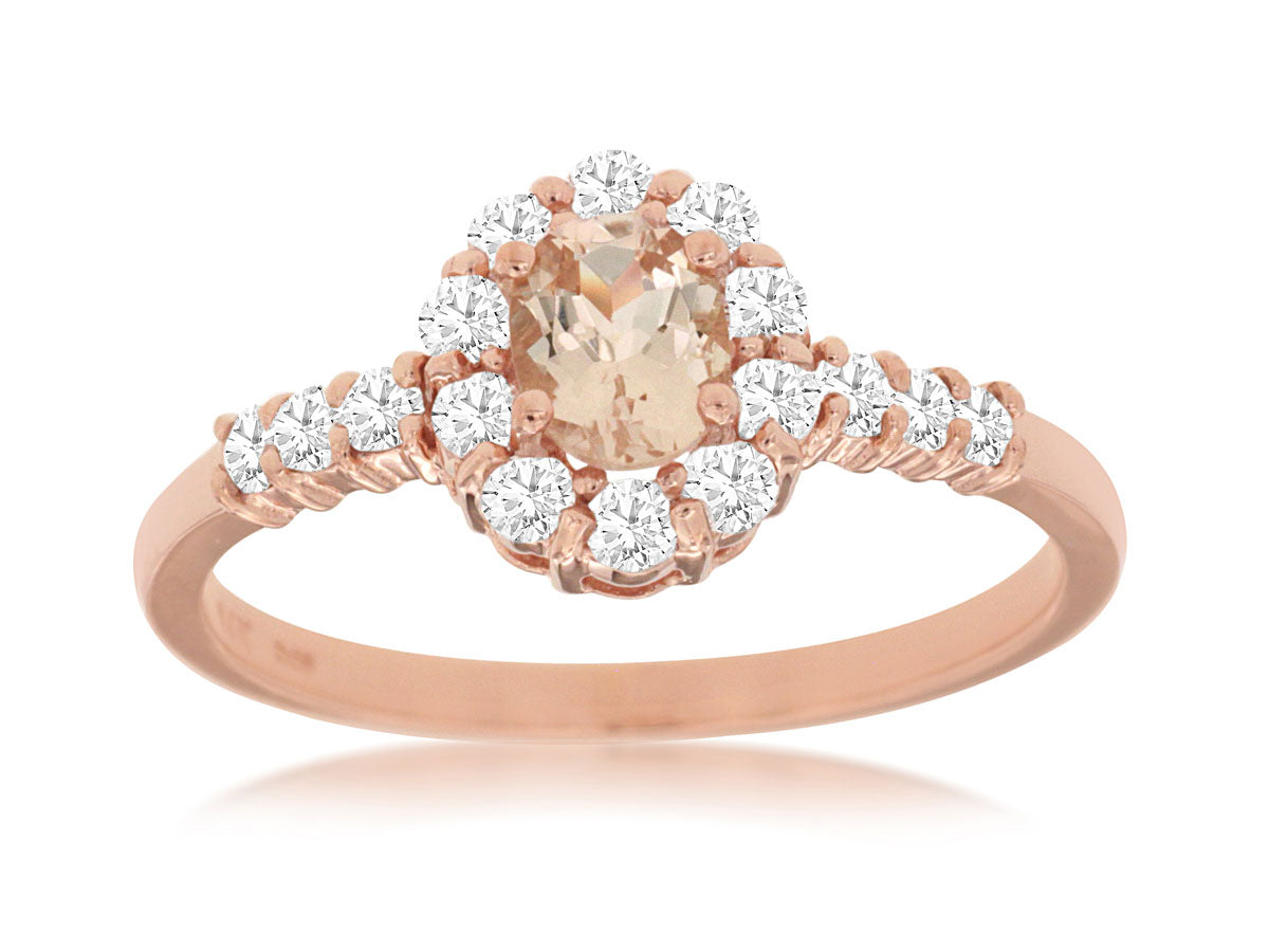 Morganite Ring