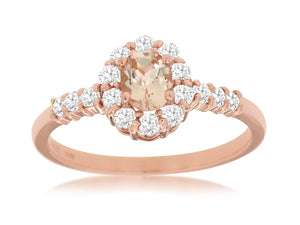 Morganite Ring