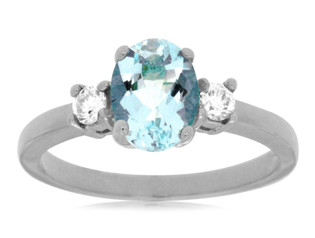 Aquamarine Ring