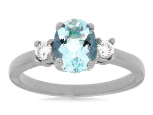 Aquamarine Ring