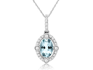 Aquamarine Pendant