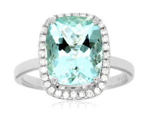 Aquamarine Ring