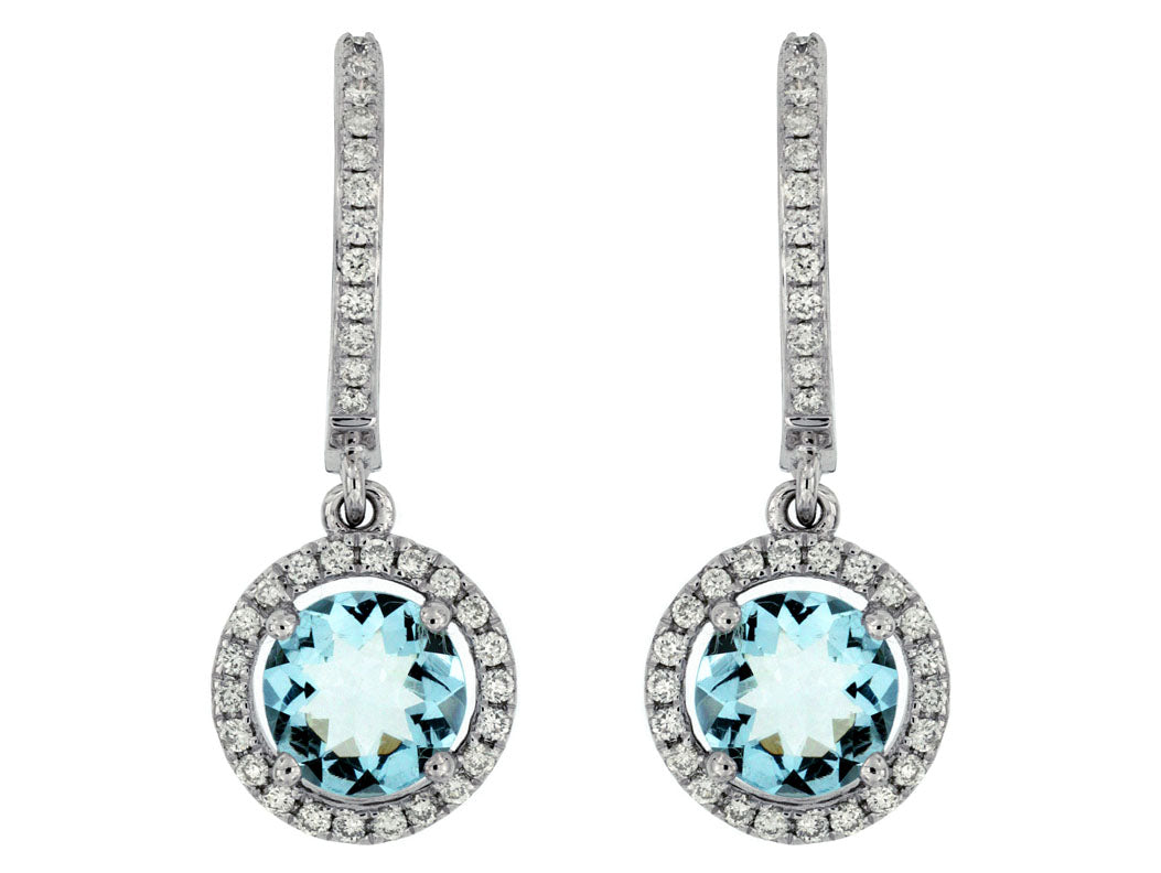 Aquamarine Earrings