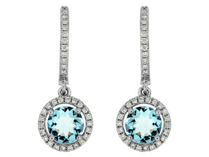 Aquamarine Earrings