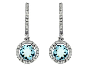 Aquamarine Earrings