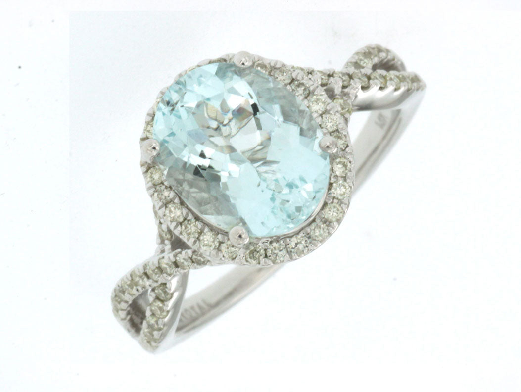 Aquamarine Ring