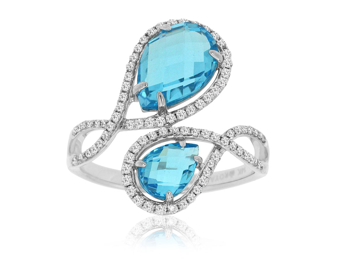 Blue Topaz Ring