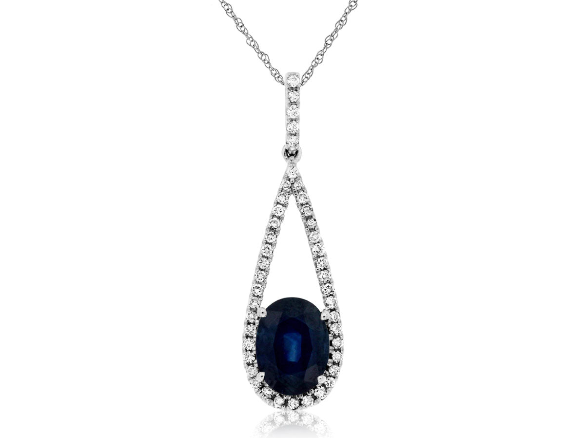 Sapphire Pendant