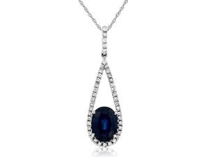 Sapphire Pendant