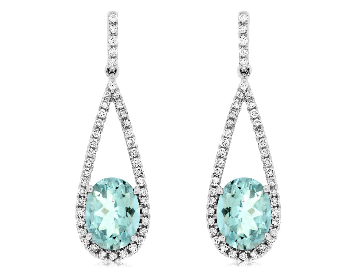 Aquamarine Earrings