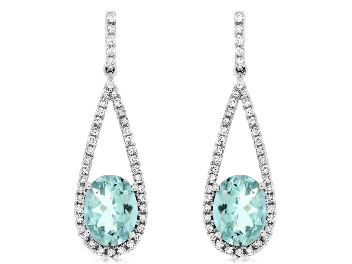 Aquamarine Earrings