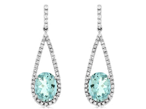 Aquamarine Earrings