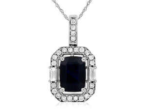 Sapphire Pendant
