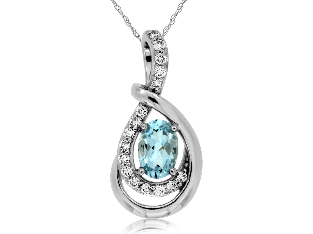 Aquamarine Pendant