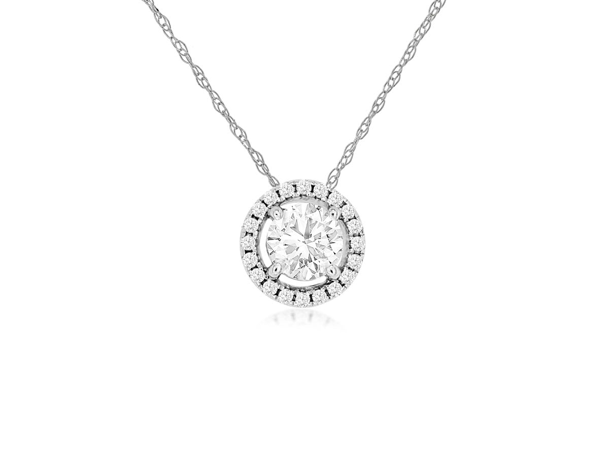 Circular Diamond Pendant