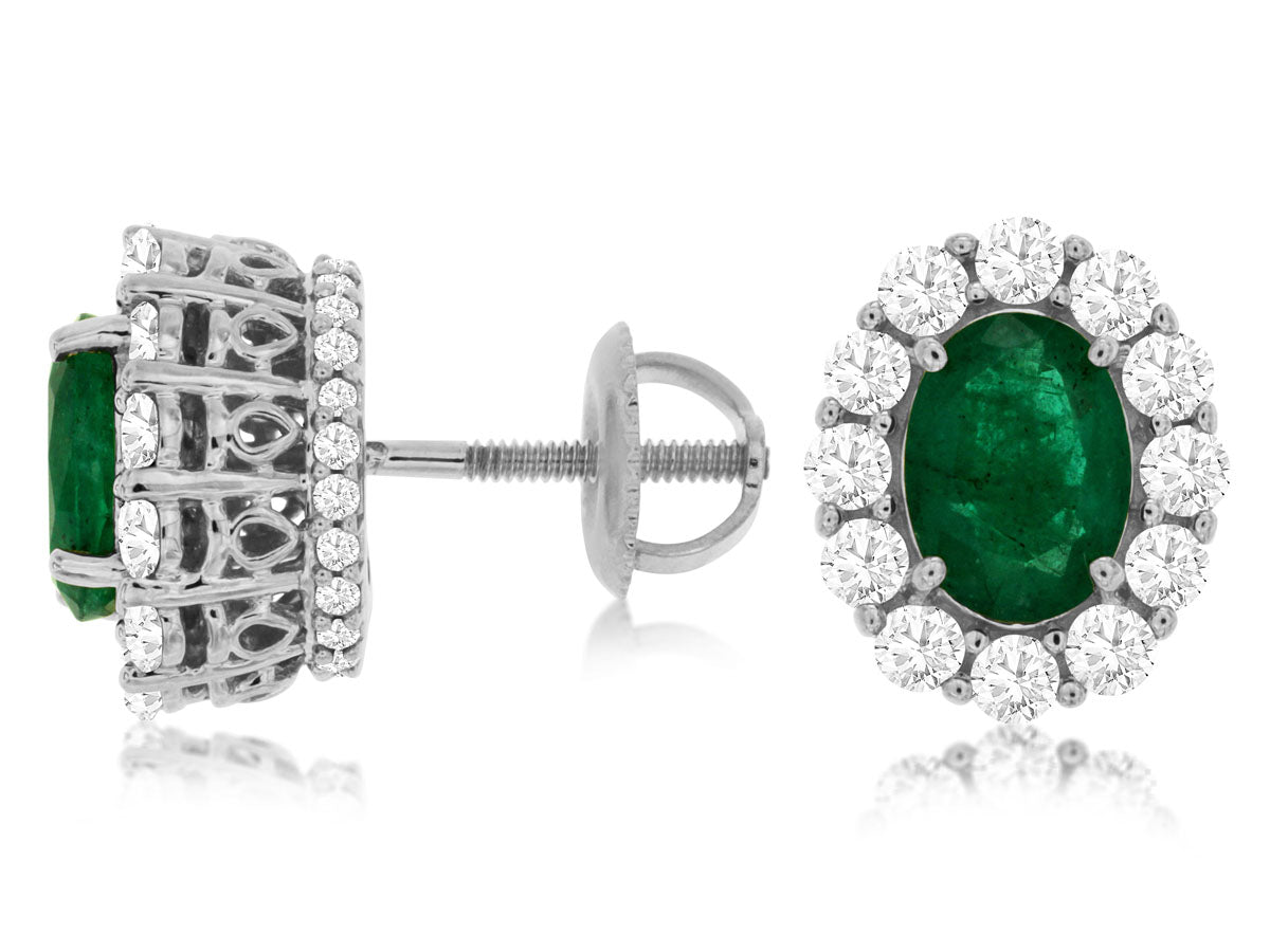 Emerald Earrings
