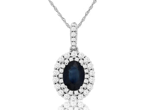 Sapphire Pendant