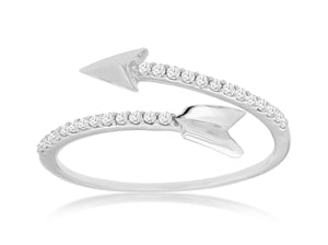 Arrow Diamond Ring