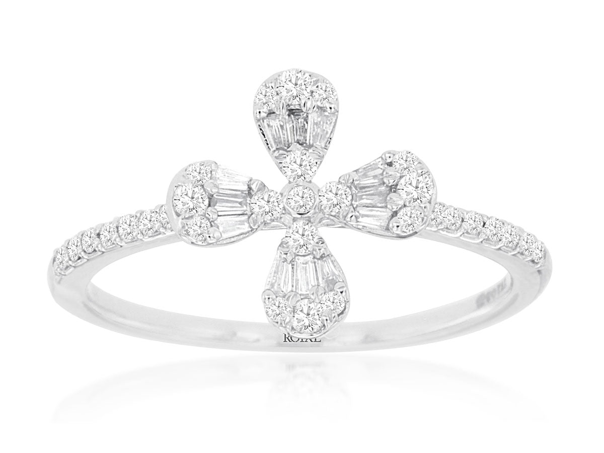 Flower Diamond Ring