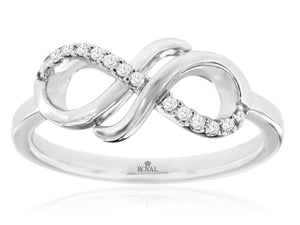 Twisted Diamond Ring