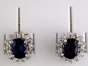 Sapphire Earrings